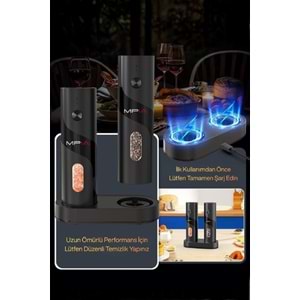 MPIA PG-5 Şarjlı Baharat Öğütücü 110ML Hazne