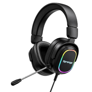 SPRANGE SR-X12 LED Işıklı Mikrofonlu Oyuncu Pc Kulaklık