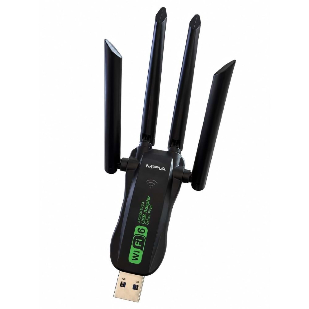 MPIA MP-15 Wi-Fi 6 Dual-Band BT 5.4 Usb Adaptör
