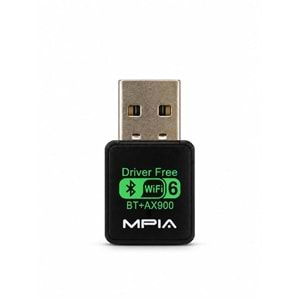 MPIA MP-16 900 Mbps Wi-Fi 6 & BT 5.4 Usb Adaptör